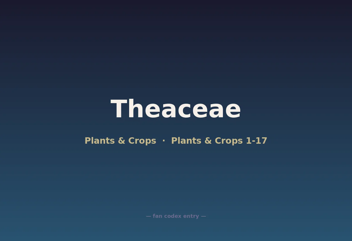 Theaceae