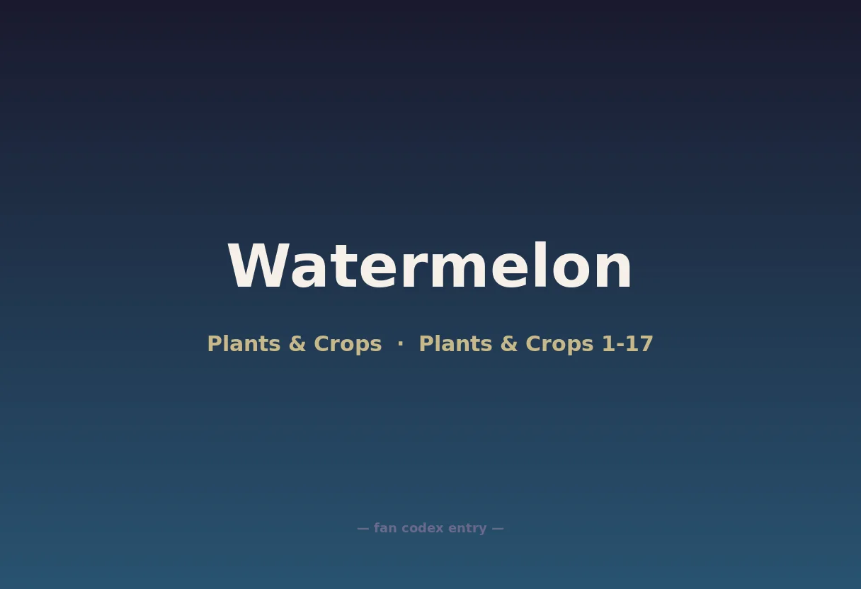 Watermelon